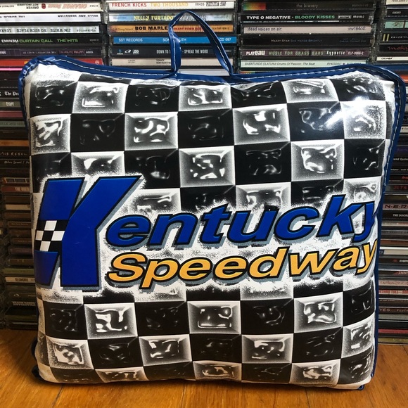 Vintage Kentucky Speedway Vinyl Stadium Seat Cushion - Picture 5 of 7